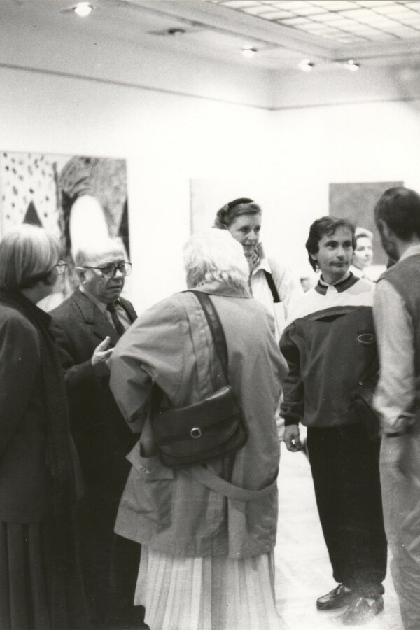 zleva Jaroslava Brychtová, Stanislav Libenský, Jiřina Medková, Irena a Jan Velkovi